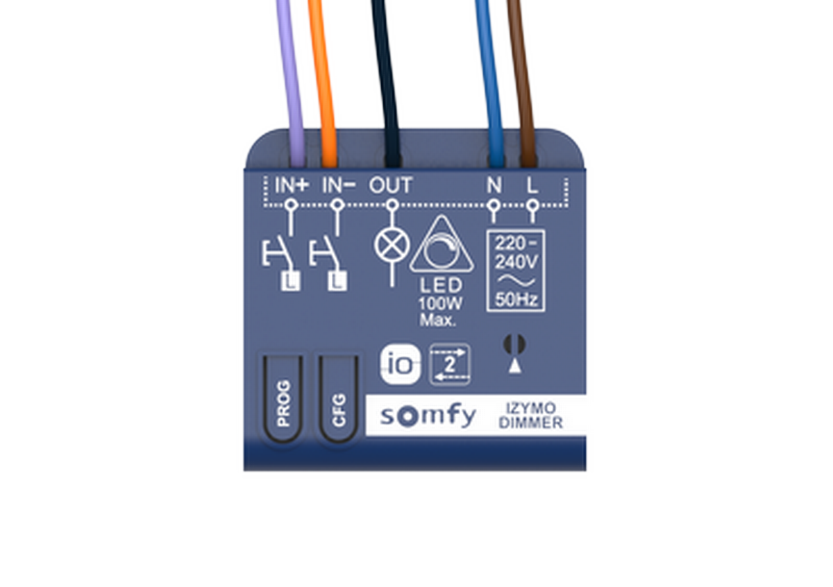 IZYMO DIMMER RECEIVER io  - 1822663 - 1 - Somfy